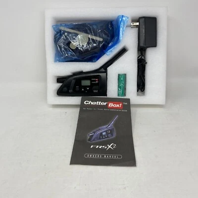 Chatterbox GMRS X1 Communication System Full Face Kit - WORKING - Image 1 of 4