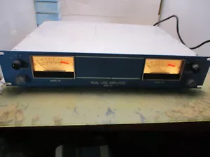 Dorrough modelo 120 amplificador de línea dual VU metros [5*J-36] - Imagen 1 de 10