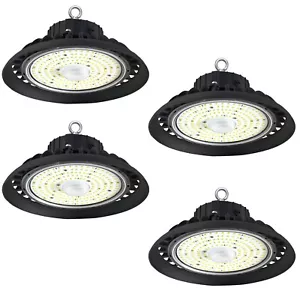 100W LED High Bay Light, 13000LM, IP65 Waterproof, Dimmable 0-10V, 100-277V, - Picture 1 of 7