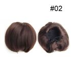 Hair Ponytail Extensions Hair Piece Scrunchie Updo Hepburn Head Straight Bun