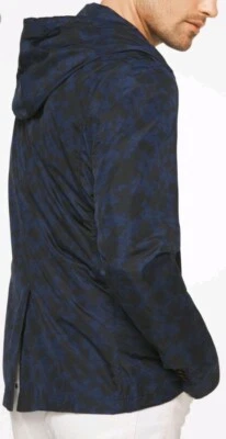 Michael kors CU72DZF39K Hooded Lightweight Summer Jacket Midnight Blue Size XL  - Image 1 of 4