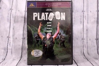 Platoon (DVD, 2011) Charlie Sheen Tom Berenger Willem Dafoe Keith David - Image 1 of 4