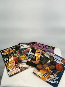 Vintage Sports Illustrated Magazines Lot Of 4 NBA Themes Featuring Kobe Bryant & - Picture 1 of 5