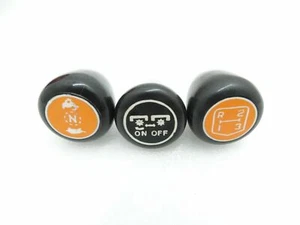 New Massey Ferguson Tractor Gear Knob Orange Set 3 Piece - Picture 1 of 4
