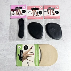 No Nonsense Fabric Covered Gel Ball Of Foot Cushion, Back Of Heel Saver Cushion - Picture 1 of 3