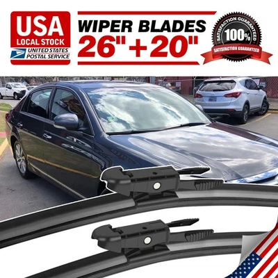 Limpiaparabrisas delantero 26"+20" toda temporada para Ford Taurus 2010-2016 NUEVO Foto 1 de 4