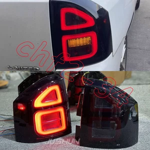 1 Pair Smoke Lens LED Tail Lights Rear Lamp For Jeep Compass 2011-2017 - Picture 1 of 11