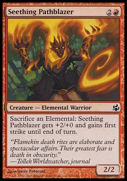 Seething Pathblazer - Light Play MTG Morningtide - Image 1 of 1