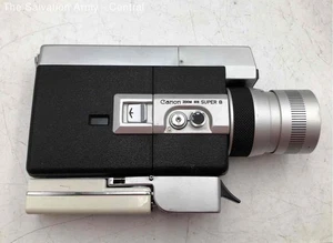 Canon Zoom 518 Super 8 schwarz silber digitale Filmkamera mit Tragetasche - Bild 1 von 6