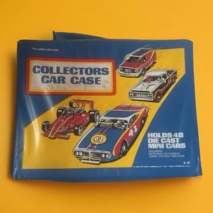 Tara Toy Vintage 48 Collectors Car Case With 4 Vintage Vehicles 8 Modern - Picture 1 of 24