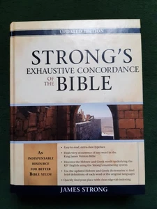 Strong's Exhaustive Concordance of the Bible Hardcover James Strong (2015) - Picture 1 of 2