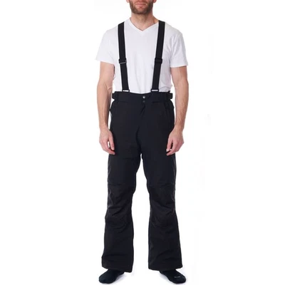 Alpine Swiss Mens Waterproof Snowboard Ski Snow Pants with Removeable Suspenders - Image 1 of 4