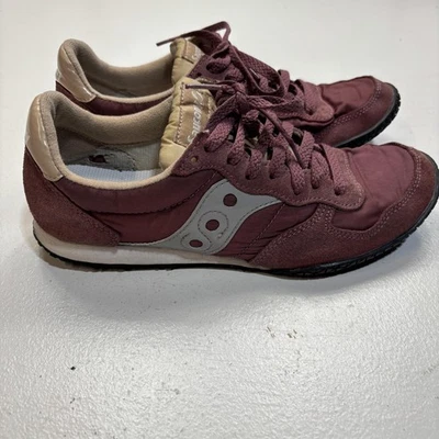 Zapatos Saucony Jazz para mujer talla 9,5 gris borgoña retro clásicos para correr S1943-167 Foto 1 de 4