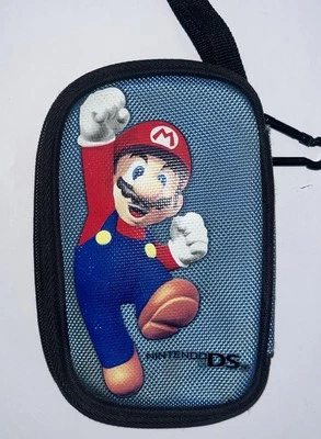 Super Mario Nintendo DS Carry Travel Case - DS Carry Bag Blue  - Image 1 of 3