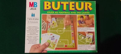 MB JEUX 80’s Vintage Jeu De Société BUTEUR « Jouer Au Football Avec Des Cartes » - Photo 1/3