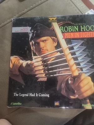 Robin Hood Men In Tights Mel Brooks Laserdisc Wide Screen  1993 Sealed NEW MINT - Image 1 of 4