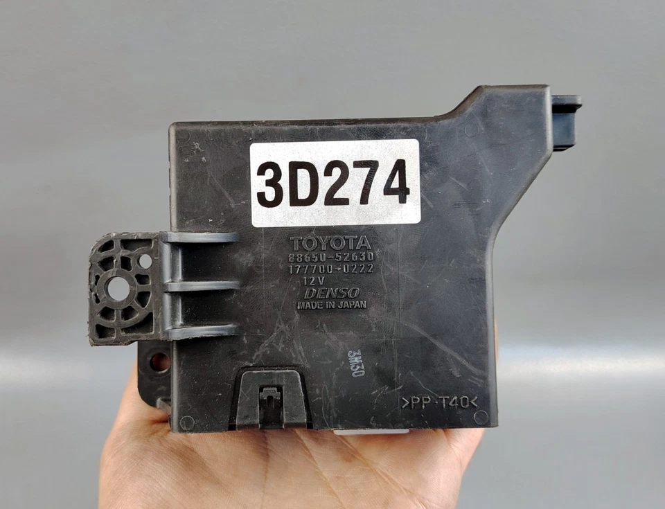 2008 2012 TOYOTA VITZ YARIS BELTA 1.5L HVAC CLIMATE CONTROL MODULE 88650 52630 - Image 1 of 4