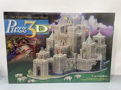 Rompecabezas 3D Wrebbit de colección Castillo Camelot Edificio 620 piezas sellado nuevo Foto 1 de 4