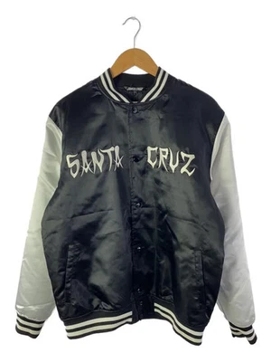 SANTA CRUZ Stadium Jacket, Size L, Polyester, Black, Solid Color, 50283104 - Image 1 of 4