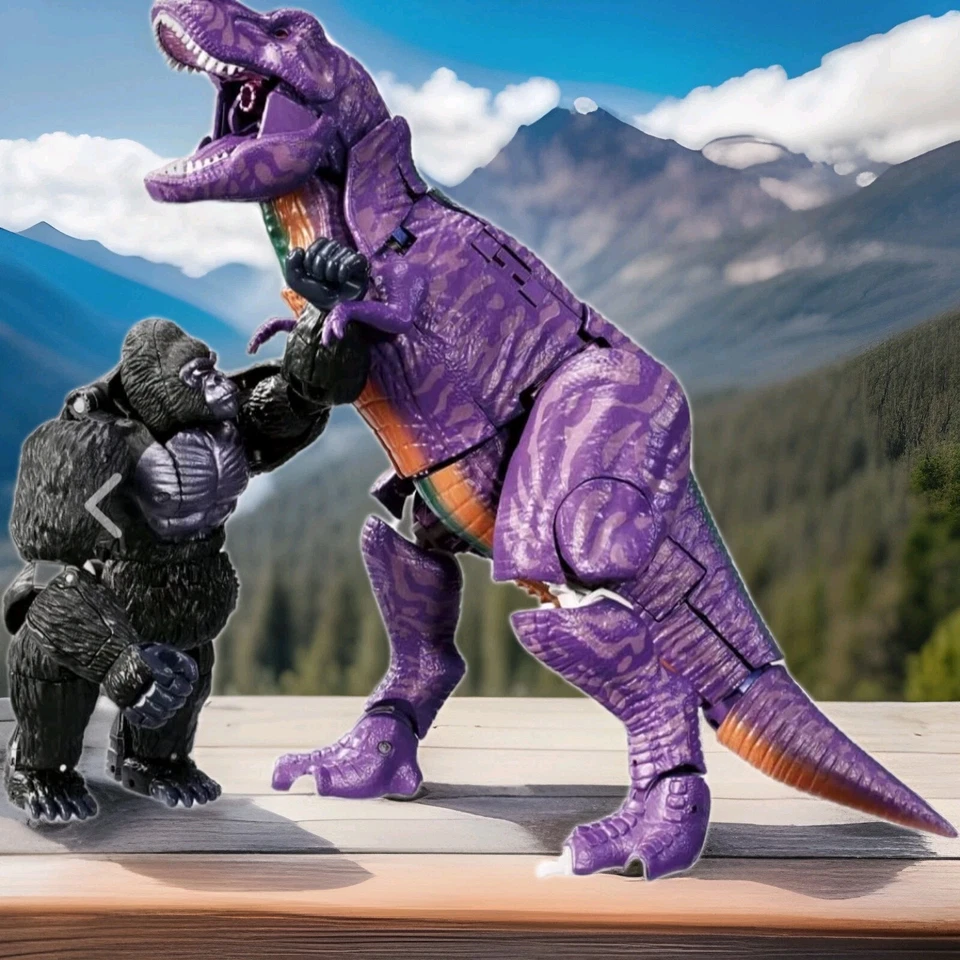 Takara Beast Wars Transformers Premium Finish Optimus Primal VS Megatron BWVS-01 - Image 1 of 4