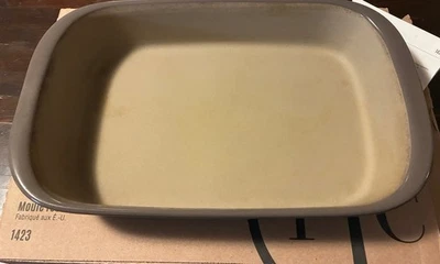  Pampered Chef - Rechteckige Ofenhexe Grau - Bild 1 von 3