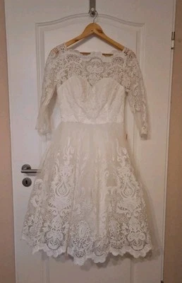 ChiChi London Brautkleid, Ballkleid, Abendkleid, cocktail kleid gr. Uk 10 = 38  - Bild 1 von 4