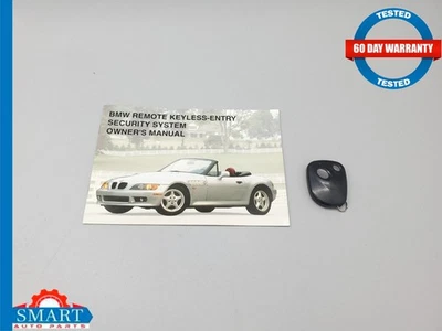 Llavero remoto entrada sin llave BMW Z3 Roadster M3 con manual del propietario 96-00 OEM Foto 1 de 4