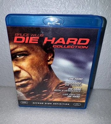 Die Hard: The Ultimate Collection Blu-ray Disc 4-Disc Set Bruce Willis MINT OOP - Image 1 of 4