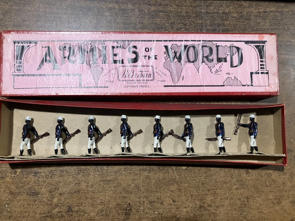 W. Britain brillante #116 infantería sudanesa Foto 1 de 1