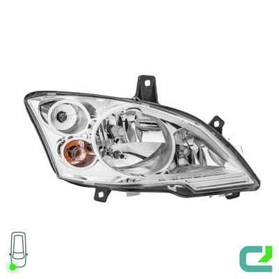 Hauptscheinwerfer rechts 12 V H7/H7/H7 Halogen HELLA für Mercedes-Benz - Bild 1 von 4