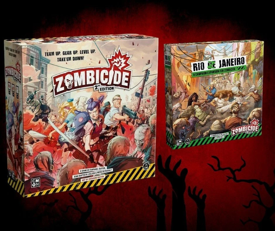 Zombicide 2nd Edition Bundle, Core Game and Rio Z Janeiro, Board Game NIB, CMON - Image 1 of 1