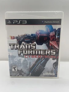 Transformers: War for Cybertron (Sony PlayStation 3, 2010) komplett mit Handbuch - Bild 1 von 3
