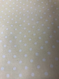 1 Yard Yellow With White Polka Dots By Robyn Pandolph 44” Wide 100% Cotton - Picture 1 of 1