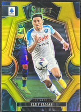 2022-23 Panini Select Serie A Eljif Elmas Mezzanine Level Gold Prizm SSP 2/10
