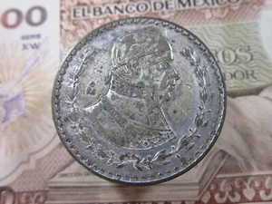 Mexiko 1 Peso 1962 0,100 Silber Jose Morelos Mexicanos Weltmünze g8768 - Bild 1 von 2