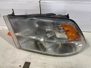 Headlight Damaged Left Driver LH 2009-2018 Dodge Ram 1500 68001485AG OEM - Picture 1 of 12