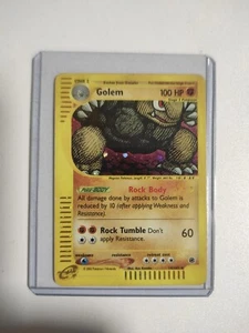 Pokemon Golem 14/165 Holo - Expedition - Foto 1 di 6