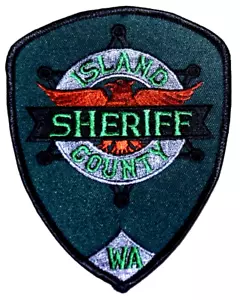 ISLAND COUNTY – SWAT SHERIFF - WASHINGTON WA Sheriff Police Patch SUBDUED - Picture 1 of 1