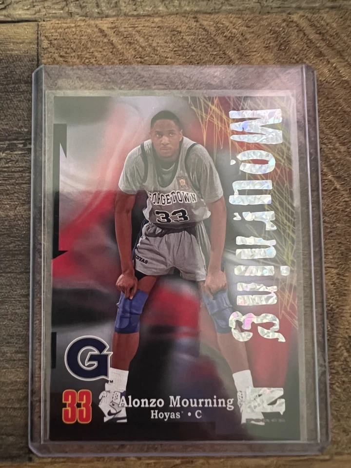 2012-13 Fleer Ultra Z-Force Z-34 Georgetown Alonzo Mourning /50 - Imagem 1 de 4