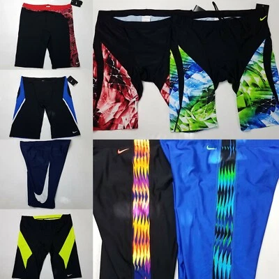 Nike Mens Dive Shorts Compression Beach Swim Surfing Shorts Size 38 Multi - Image 1 of 4