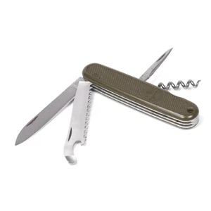 VTG OLD RARE VICTORINOX GAK-1 108mm GERMAN BUNDESWEHR ARMY FOLDING POCKET KNIFE - Picture 1 of 13