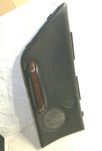 *BMW E46 318Ci 320Ci 323Ci 325Ci 330Ci Rear Armrest Leather Trim Panel Schwarz L - Picture 1 of 12