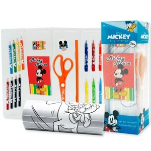 Mickey Mouse Kreativturm 24-teilig mit Malen Schreibzubehör - Bild 1 von 1