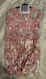 JOHN LEWIS Girls LS Floral Dress | Aged 8years | ✅ BRAND NEW | FREE POSTAGE - Picture 1 of 4