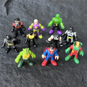 Lot 10PCS Imaginext DC Super Friends Batman Bane Action Figure Fisher Price Toy - Picture 1 of 7