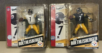 NFL McFarlane Pittsburgh Steelers Ben Roethlisberger 2005 figuras nuevas Foto 1 de 4
