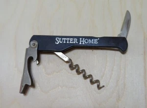 Sacacorchos Waiter’s Friend Franmara Italia “Sutter Home”, cuchillo de aluminio, extractor - Imagen 1 de 3