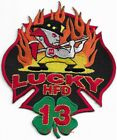 Houston Station - 13  "Lucky 13", Texas (3.75" x 4.5" size)  fire patch