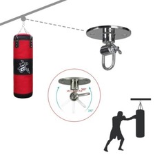 Martial Arts Sparring Punching Ball Speed Bag Swivel Base Hook Hanging Sandbags