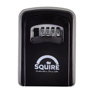 Squire Keykeep 1 Wall Mounted Key Safe, Wheel Combination Lock Weather Resistant - Picture 1 of 3